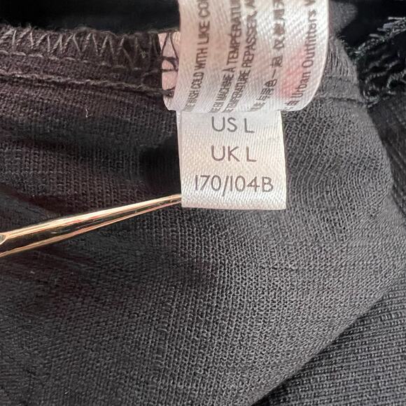 FREE PEOPLE Premonitions BodyCon Dress in Black Size Large - Picture 12 of 14